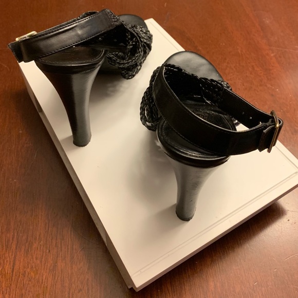 Ralph Lauren Leather Strap Heels - Picture 3 of 7